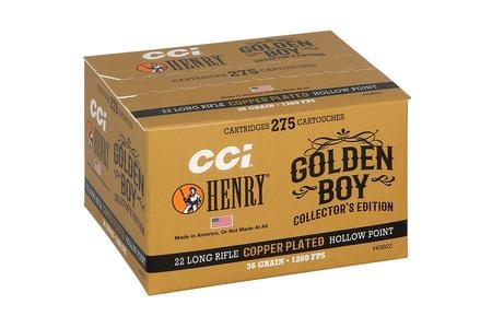 22 LR 36GR CPHP 1260 FPS HENRY GOLDEN BOY EDITION