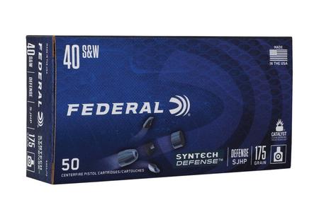 FED SYN DEF 40 SW 175GR SJHP 50/500