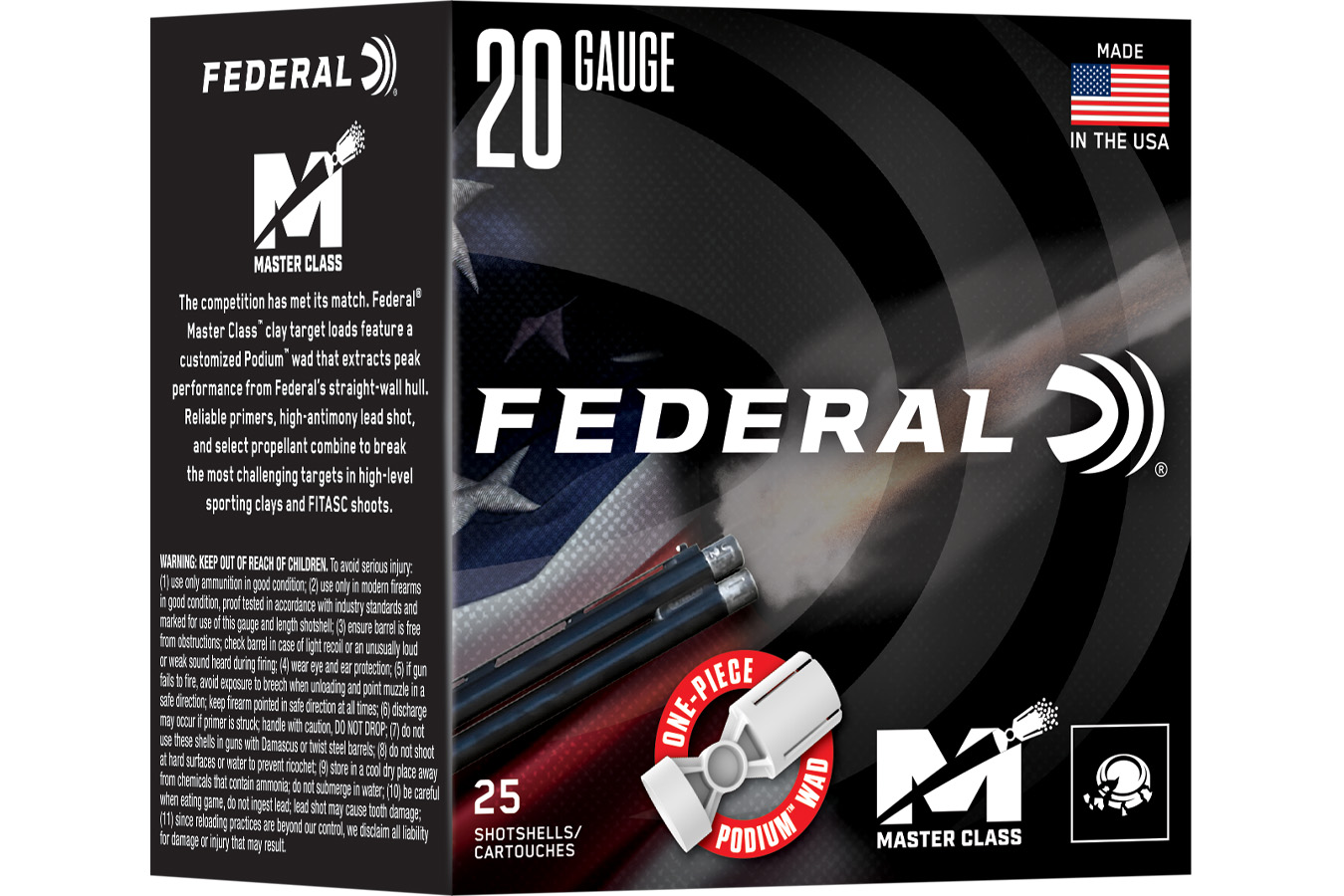 Federal 20 Gauge 2.75