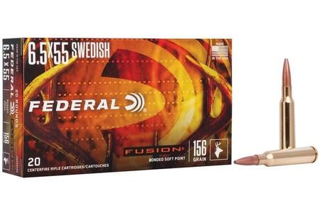 FUSION 6.5X55 SWDSH 156GR SP 20/200