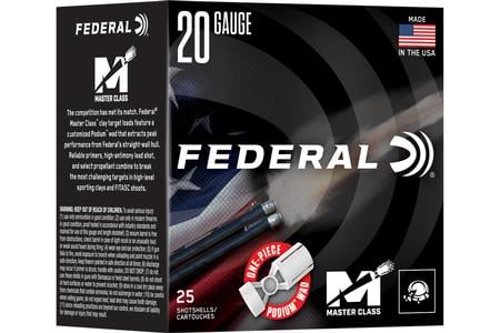 FED MSTR CLASS 20GA 2.75 7/8OZ #7.5