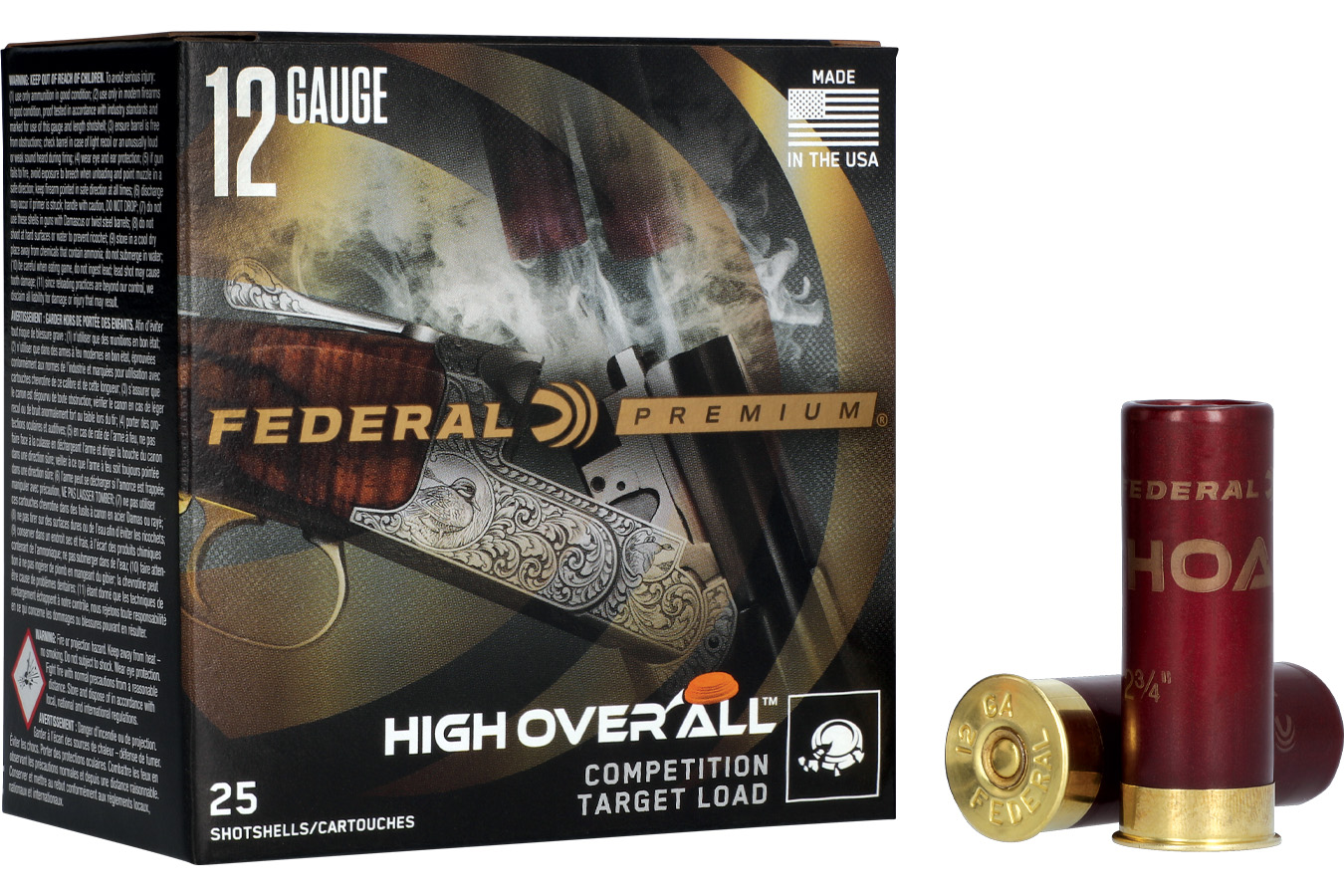 Federal Premium High Over All 12Gauge 2.75