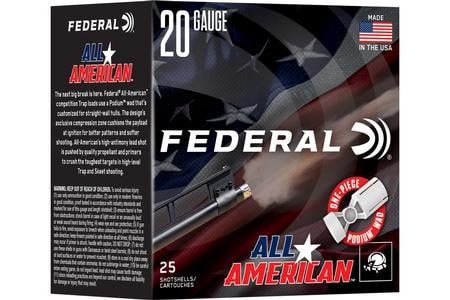 FED ALL AMER 20GA 2.75 7/8OZ #7.5