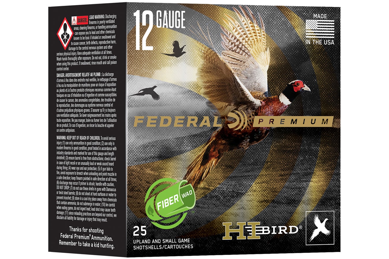 Federal Hi-Bird 12 Gauge 2.75