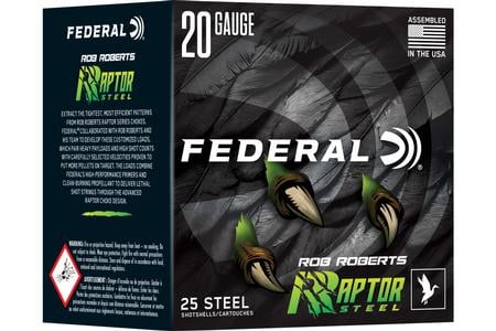 FED RAPTOR STEEL 20GA 3 1OZ #3 25
