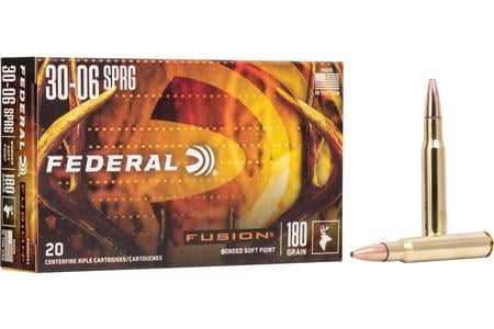FUSION TIPPED 30-06SPG 180GR 20