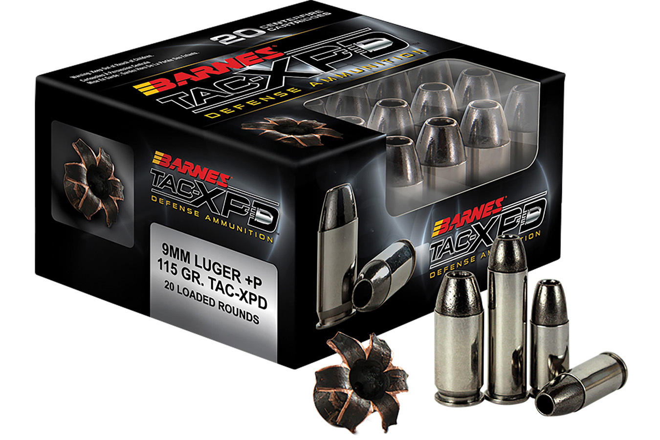 Barnes .357 Magnum 125GR Hollow Point TAC-XPD 20/200