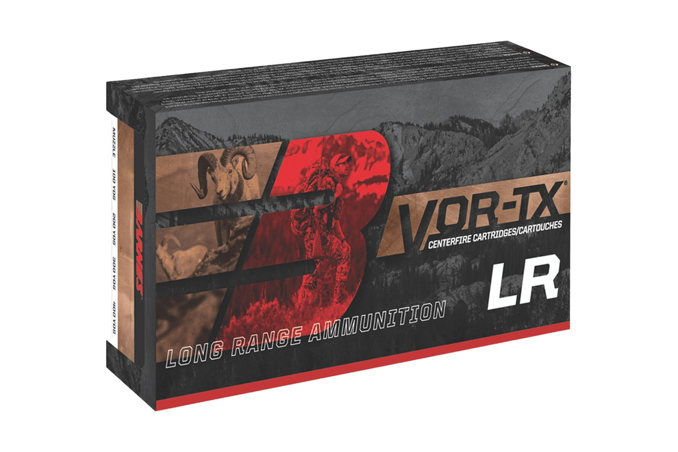 Barnes .30-06 Springfield 175gr LRX Boat Tail VOR-TX LR 20/Box /10 Cases