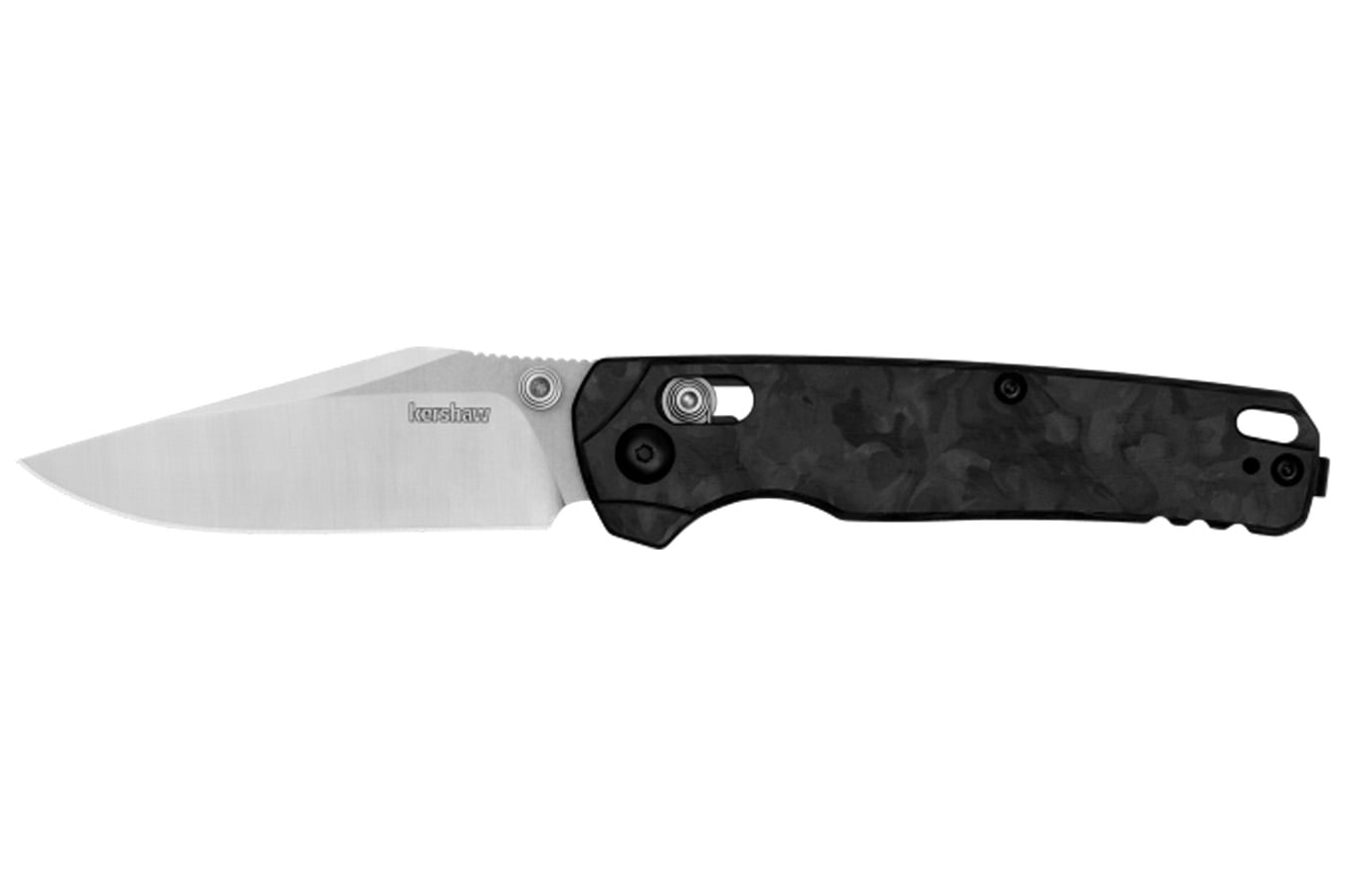 Kershaw Knives Bel Air Folding Pocket Knife - Carbon Fiber