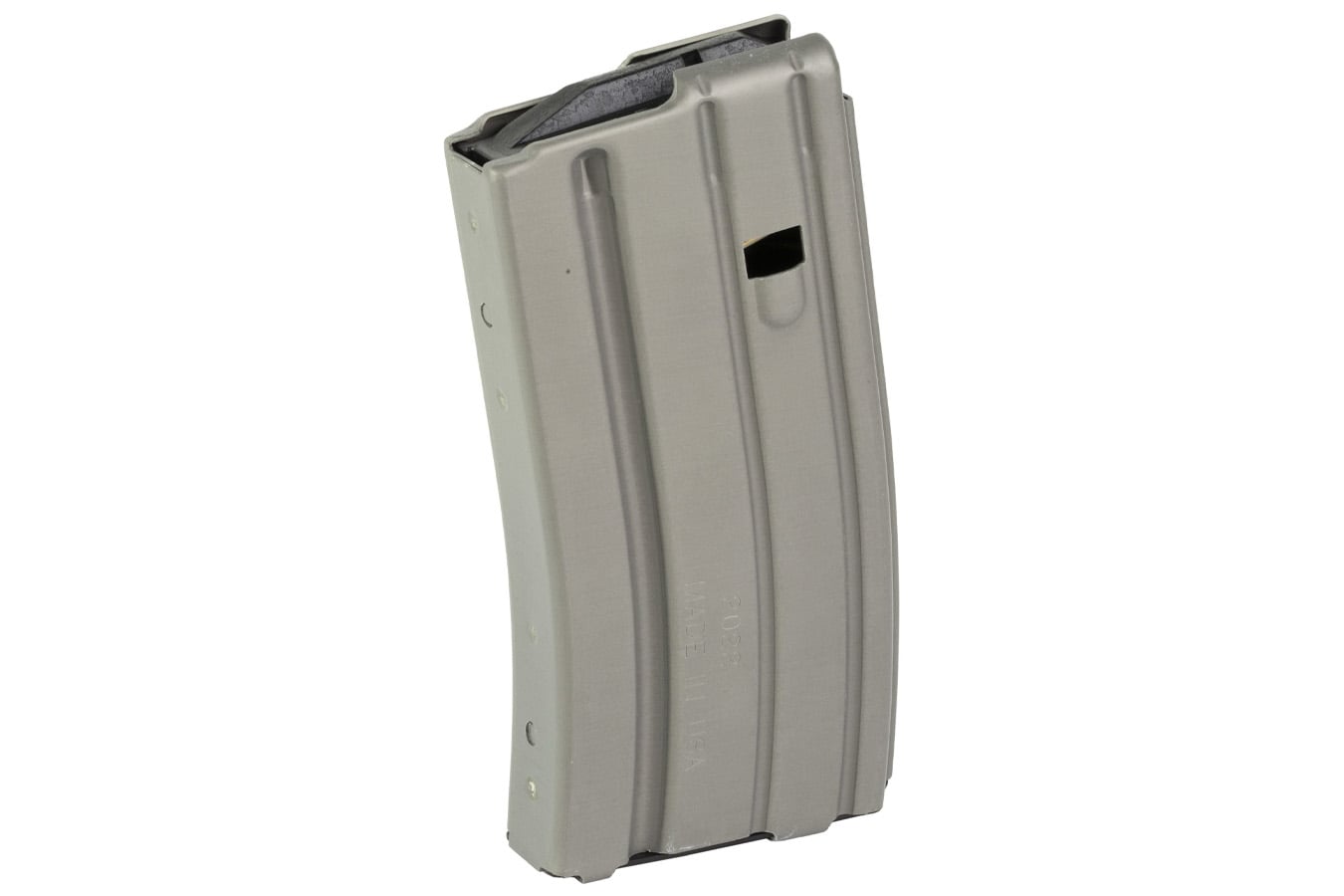 Duramag 20RD 5.56 20-Round Aluminum Magazine Gray/Black