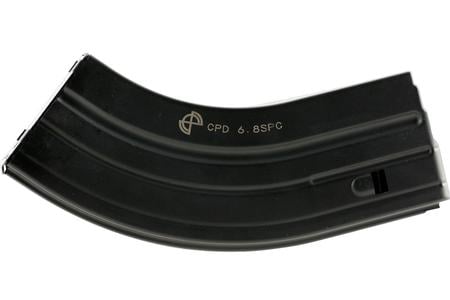 MAG DURAMAG 28RD 6.8SPC SS MAG BLK
