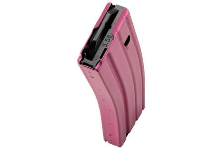 MAG DURAMAG 30RD 5.56 ALUM PINK