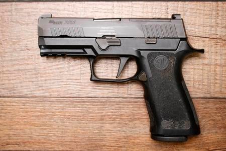 SIG SAUER P320 XCARRY 9MM POLICE TRADE-IN (FAIR) CONDITION