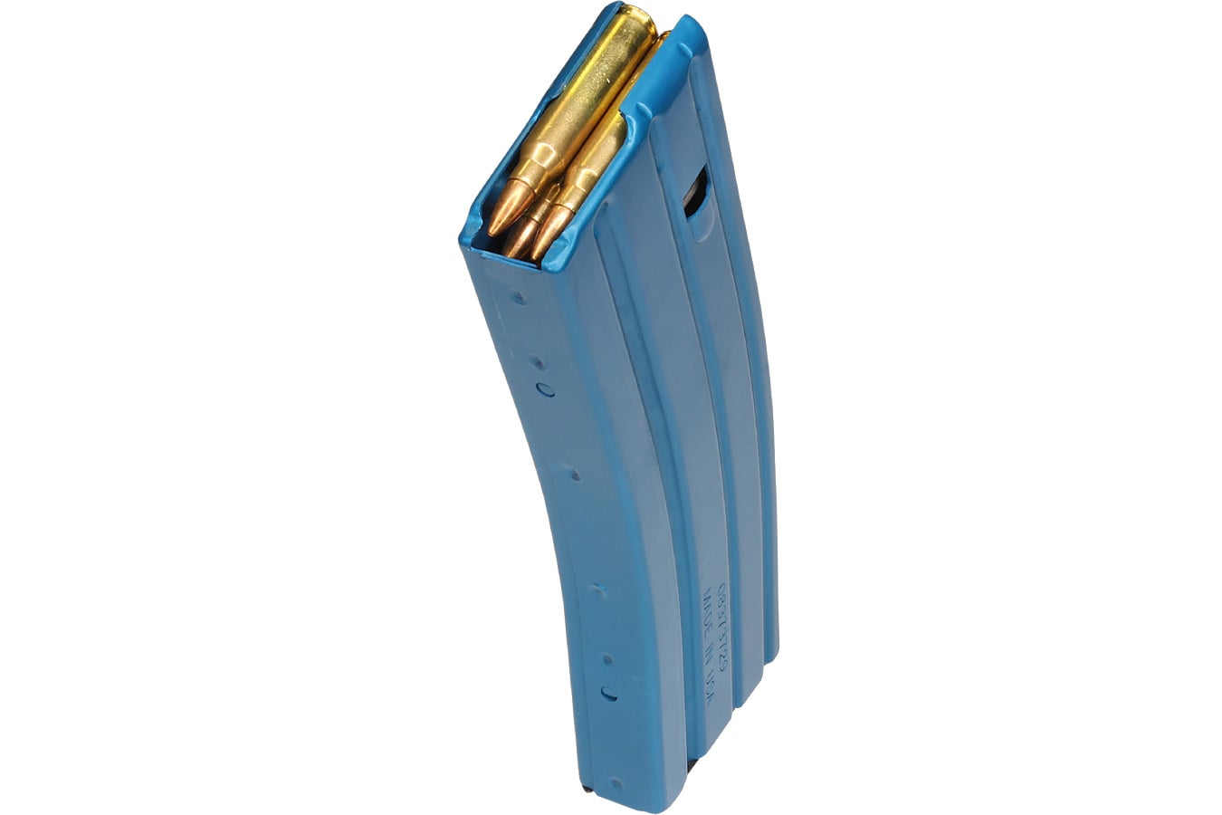 Duramag Speed 5.56 20RD Aluminum Magazine Blue/Black
