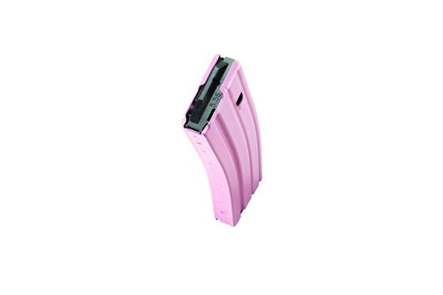 Duramag AR-15 Aluminum Magazine .300 AAC Blackout 20RD Pink/Black Anodized Finish