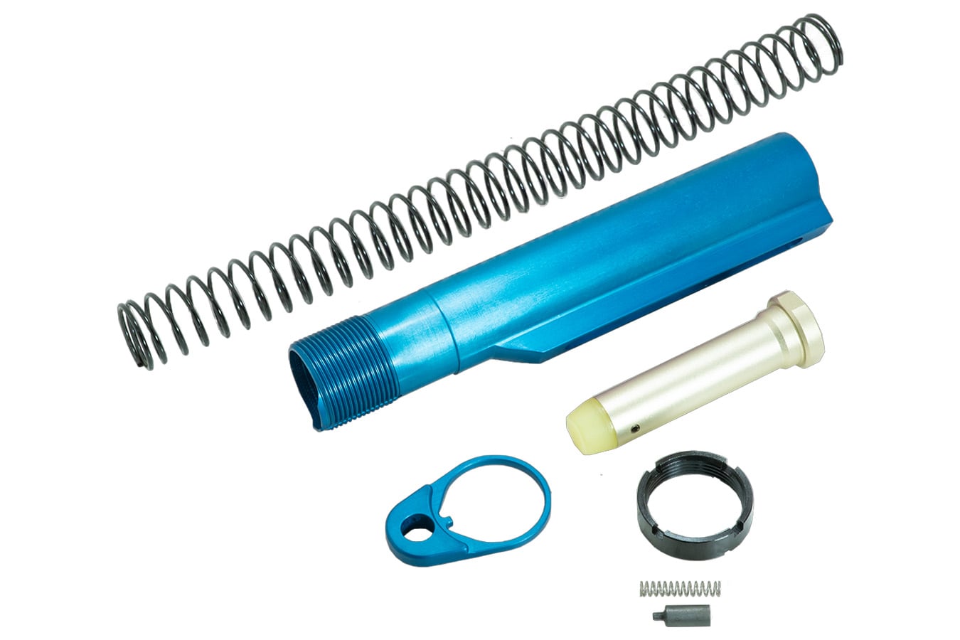 Timber Creek AR Buffer Tube Kit - Blue