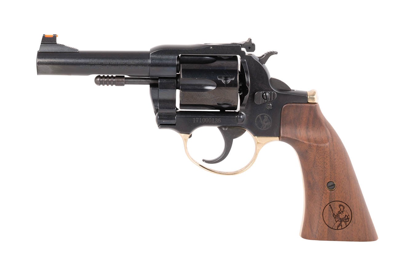 HENRY REPEATING ARMS DEADEYE 357 MAG/38 SPECIAL 6 SHOT 4` BLUED ROUND BARREL, BLUED CYLINDER, BLUED P
