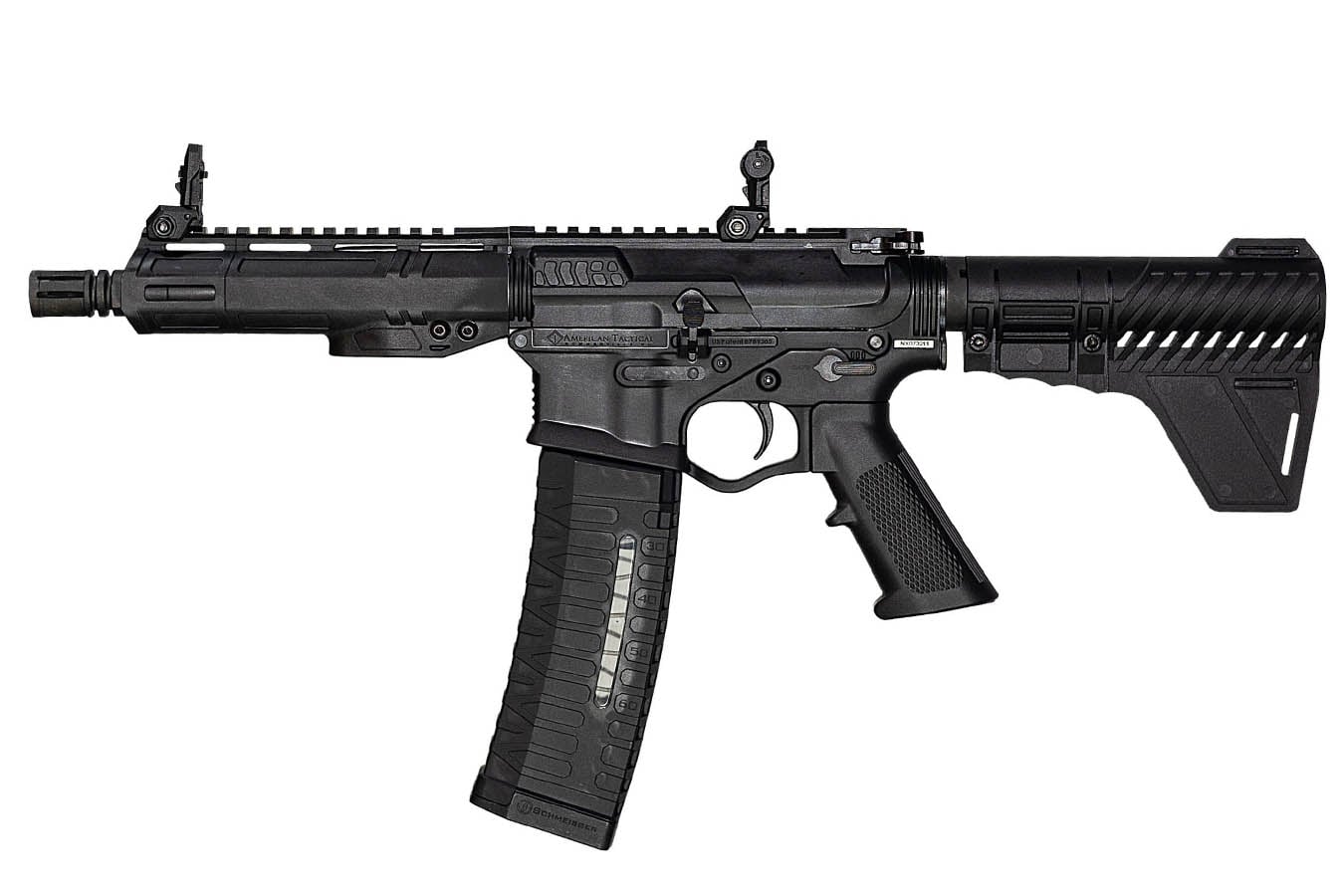 ATI Alpha MAXX 5.56 NATO Semi-Auto Pistol with 60 Round Magazine