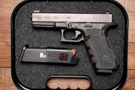 17 GEN4 9MM STIPPLED POLICE TRADE-IN (GOOD) CONDITION 