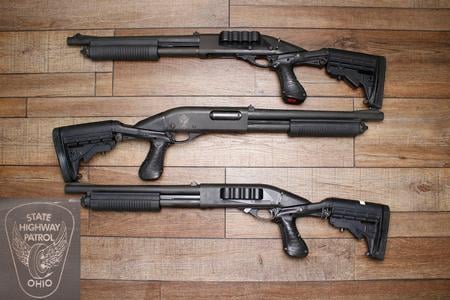 Remington 870 Police Magnum 12 Gauge NFA Police Trade-In SBS with Ohio State Highway Patrol Stamp