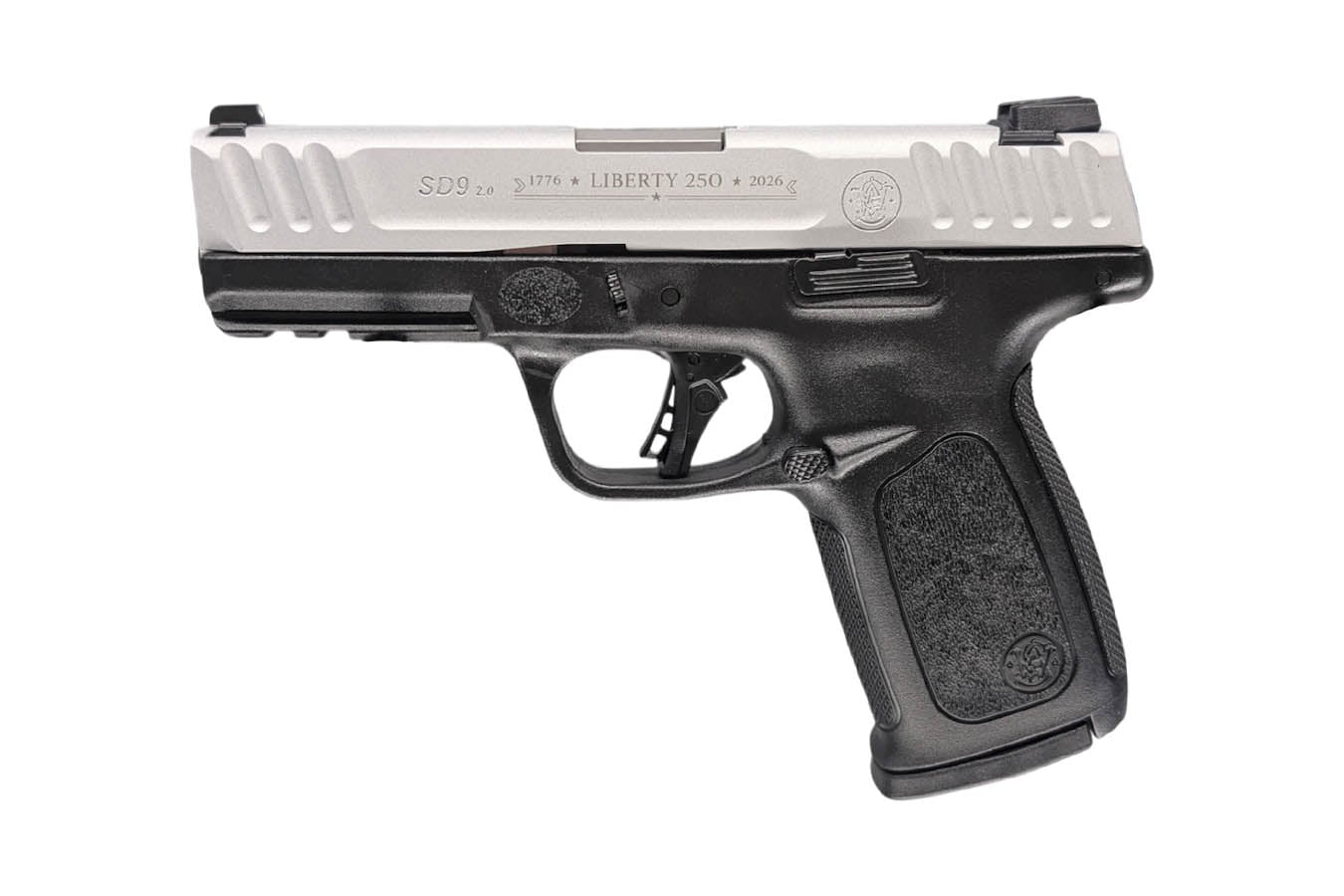 Smith & Wesson SD9 2.0 9mm America 250th Anniversary Edition Pistol with Two-Tone Finish and Accessory Rail