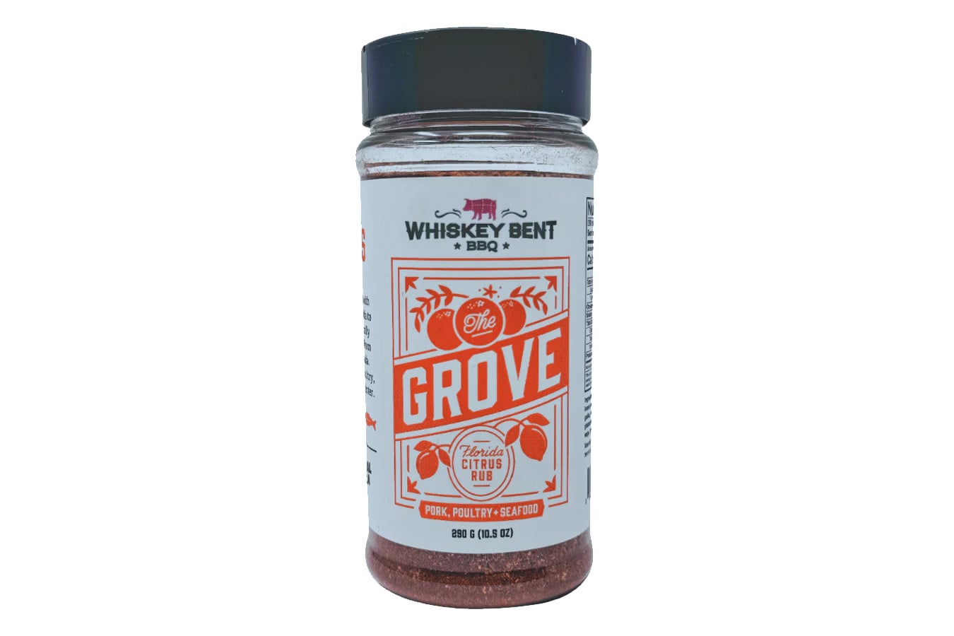 Whiskey Bent The Grove Rub - Florida Citrus Rub