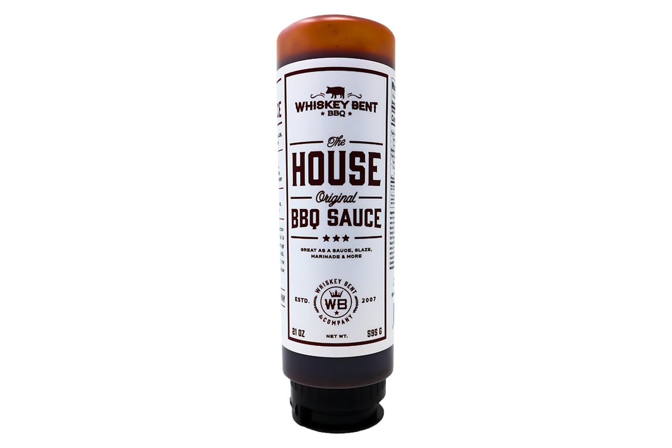 Whiskey Bent The House - Original BBQ Sauce