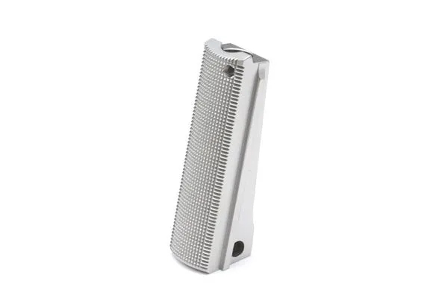 Wilson Combat Mainspring Housing, Flat Full-Size Stainless