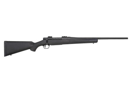 MOSSBERG PATRIOT 338 WIN MAG 24 IN FLUTED THREADED BBL BLACK SYNTHETIC STOCK