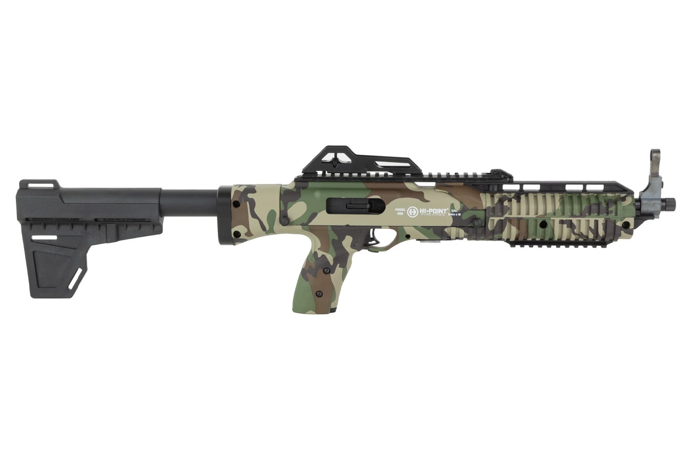 Hi Point 995 9MM Pistol with Brace and M81 Woodland Finish