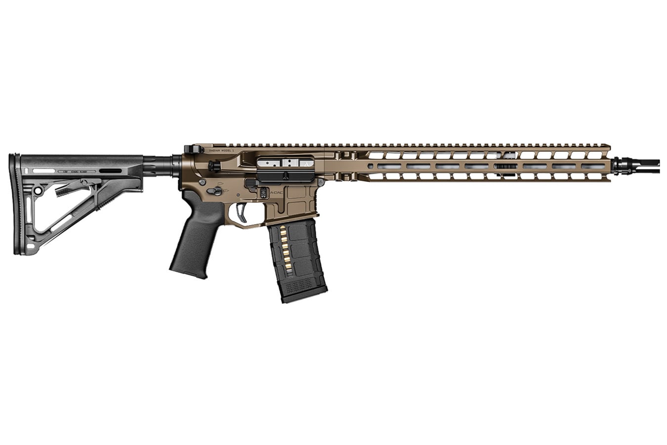 Radian Weapons Model 1 223 Wylde AR-15 Rifle with Brown Finish