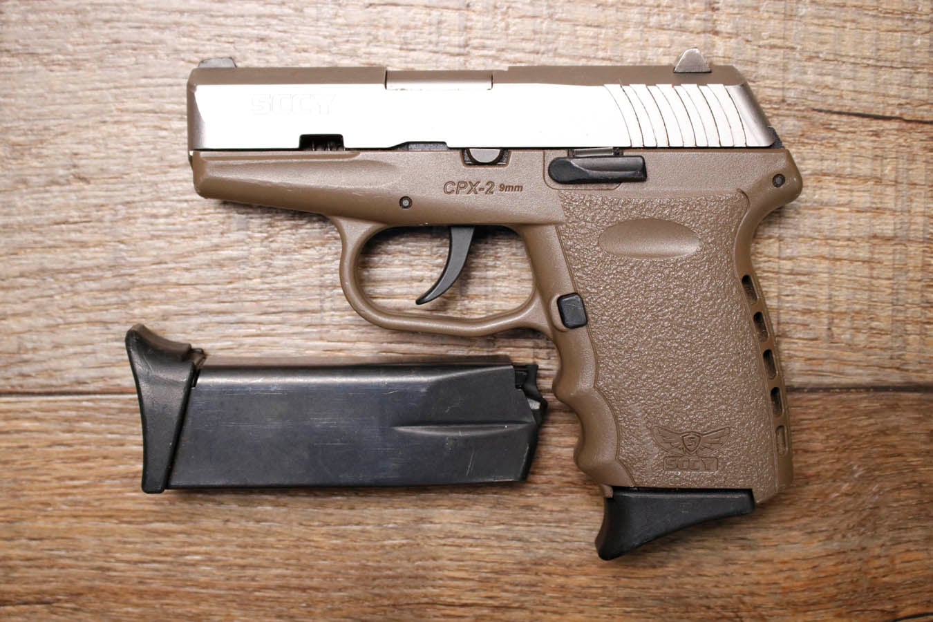 SCCY CPX-2 9mm Police Trade-In Pistol with Two Magazines