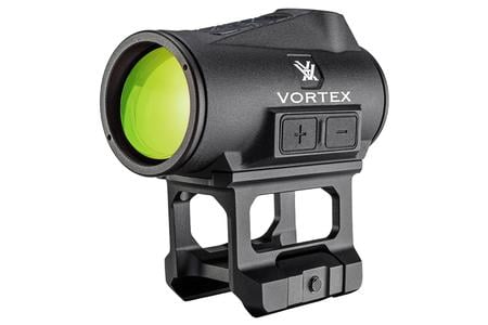 Vortex Crossfire II 2 MOA Green Dot with Solar Backup and Black Finish