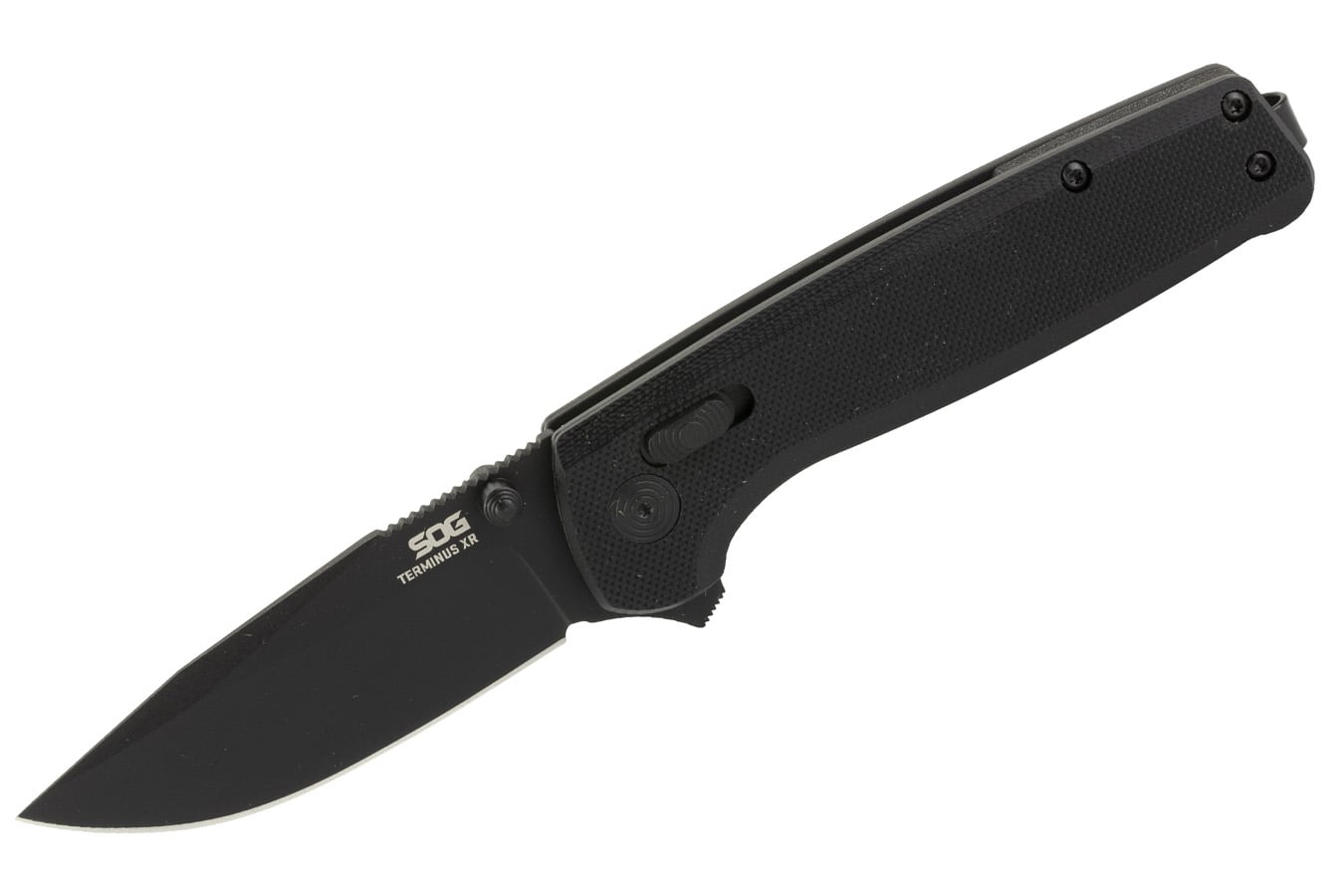 Sog Specialty Knives Terminus XR Folding Pocket Knife Black