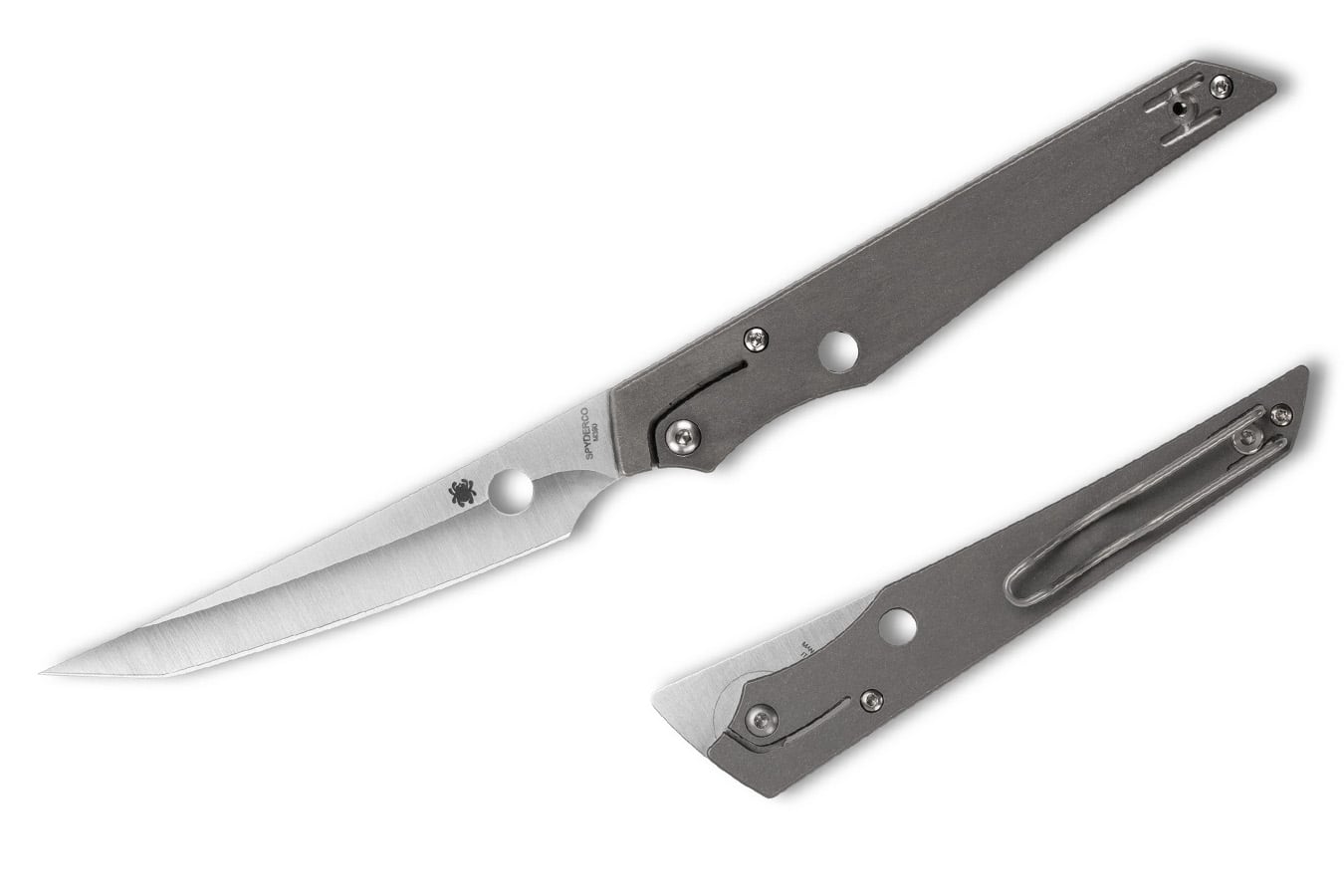 Spyderco Cobol Tanto Blade Folding Knife