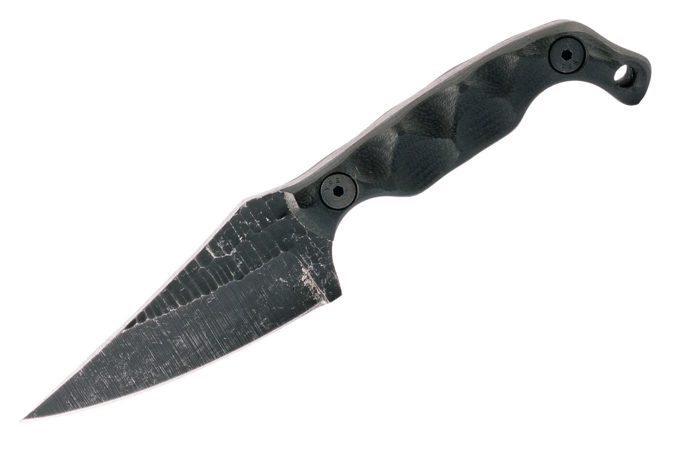 Stroup Knives Mini 1 Acid Etched Fixed Blade with Sheath