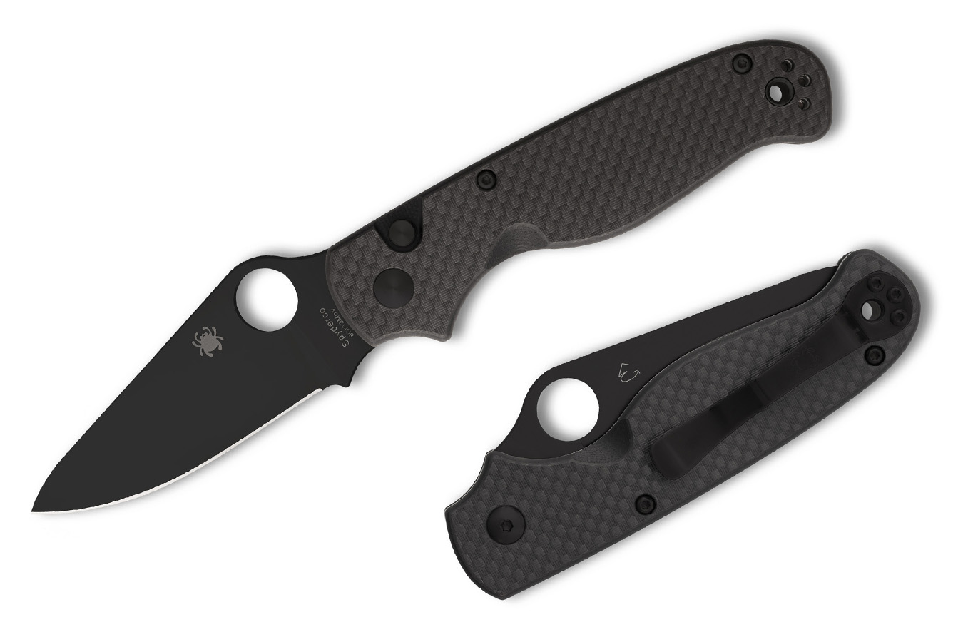 Spyderco ButtonUp Carbon Fiber Folding Knife
