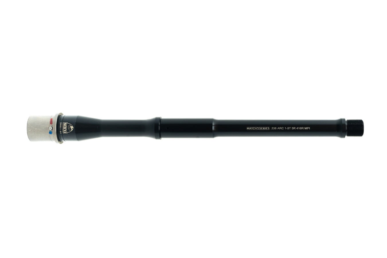 Faxon Firearms Match Series Gunner Profile 11.5 Inch Pistol-Length 338 ARC AR15 Barrel