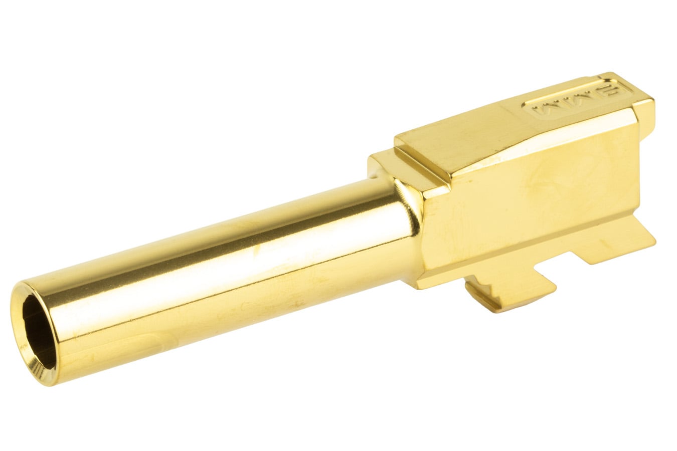 Zaffiri Precision Flush and Crown Barrel for Glock 43 with Gold Finish