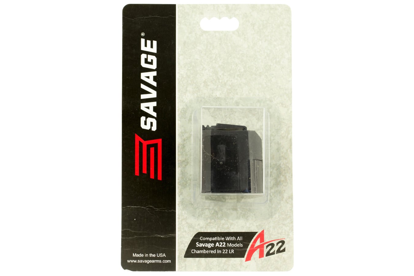 Savage A22/B22 10rd Rotary 22 LR Fits Black Metal