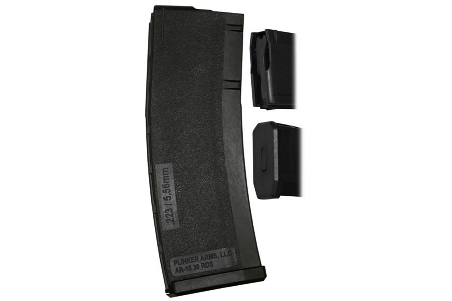 PLINKER TACTICAL AR-15 30 ROUND POLYMER MAGAZINE BLACK