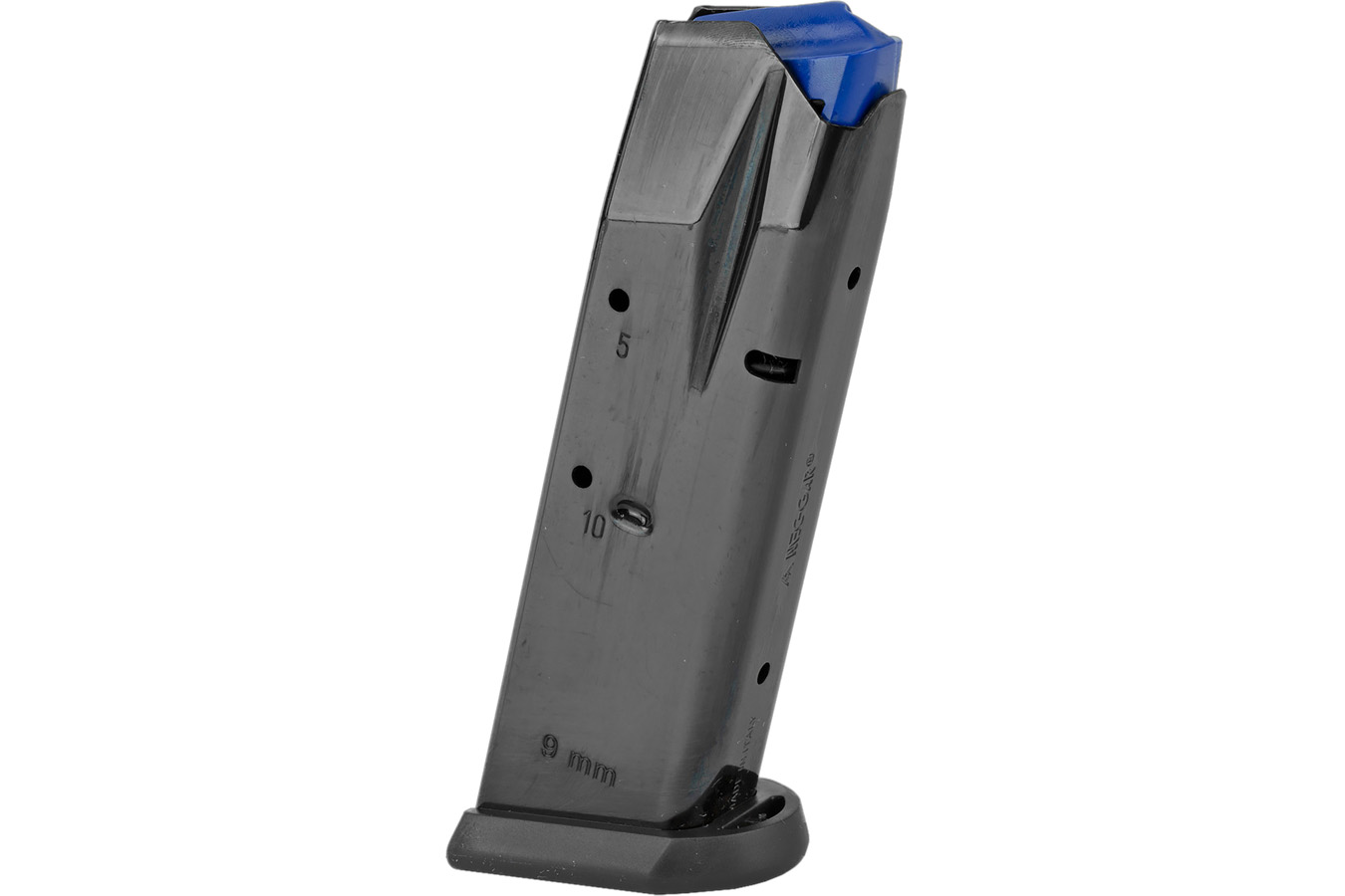 Mecgar CZ 75 Compact 9mm 10rd Blued Steel Flush-Fit Magazine