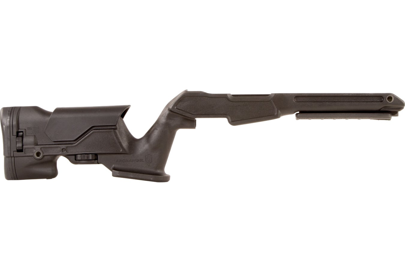 Pro Mag Precision Stock Black Synthetic Fixed with Adjustable Cheek Riser for Ruger 10/22