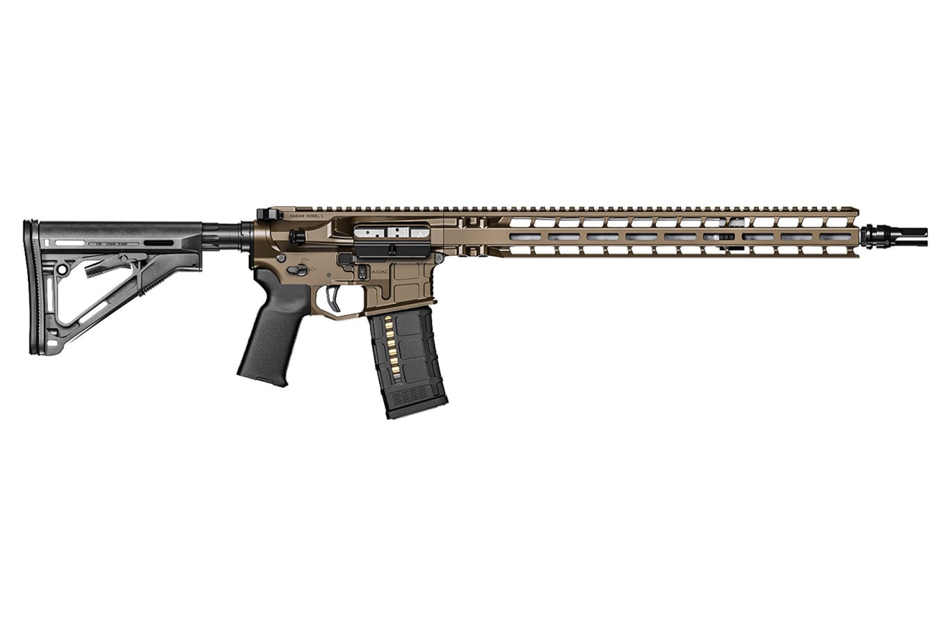 Radian Weapons Model 1 6MM ARC AR-15 Rifle with Brown Finish