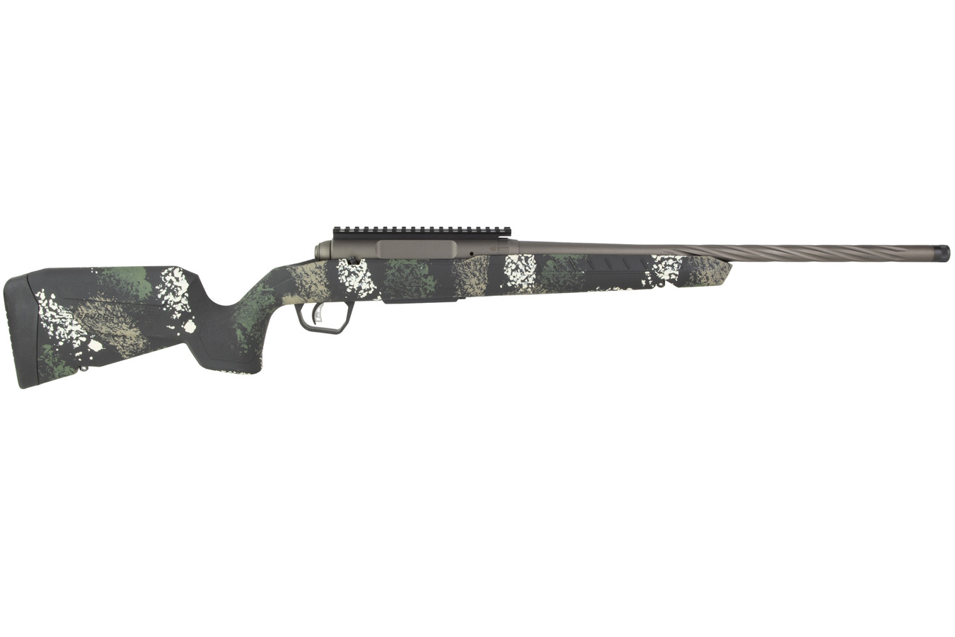 Savage Axis II Pro Compact 243 Winchester Bolt Action Rifle with Camo Finish Left Handed