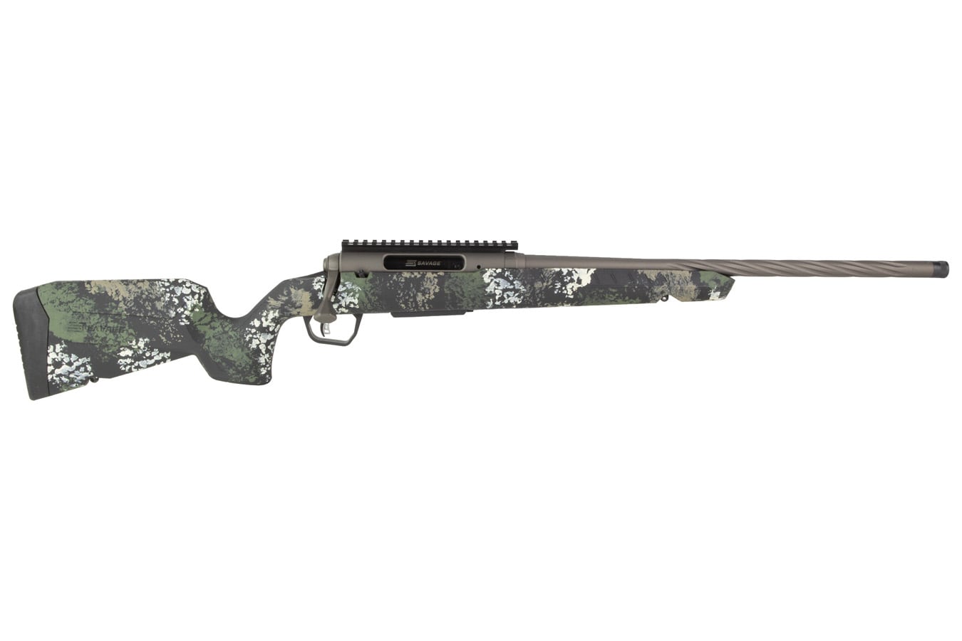 Savage Axis 2 Pro Compact 243 Winchester Bolt Action Rifle with Forest Camo