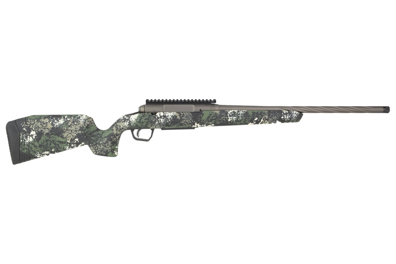 Savage Axis II Pro 270 Winchester Bolt Action Rifle with Forest Camo Finish Left Handed