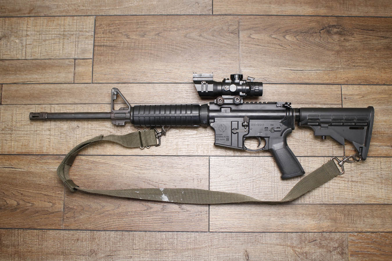 Ruger AR-556 5.56mm Police Trade-In Rifle (No Magazine)