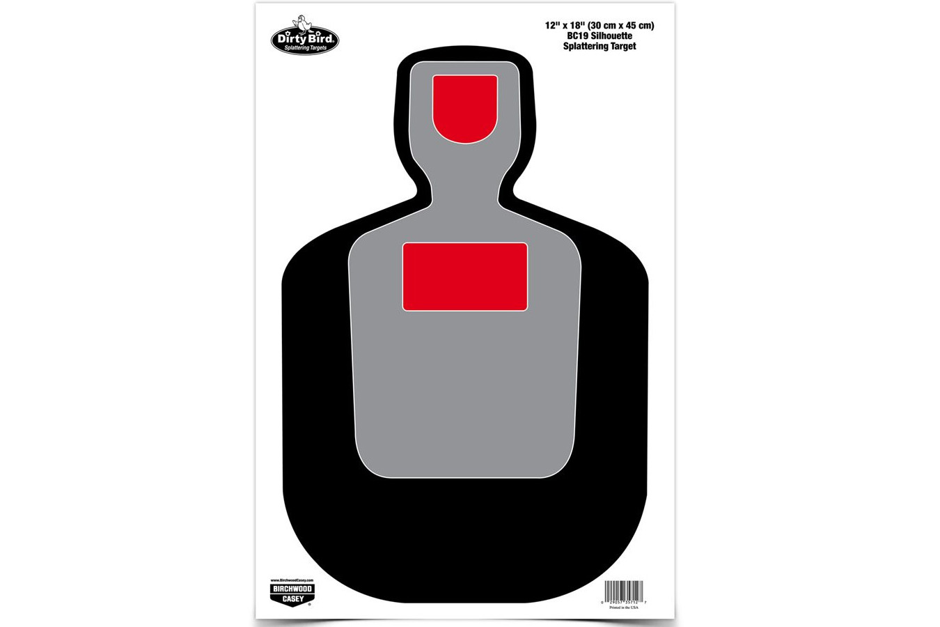 Birchwood Casey Dirty Bird BC-19 Silhouette Targets, 8-Pack