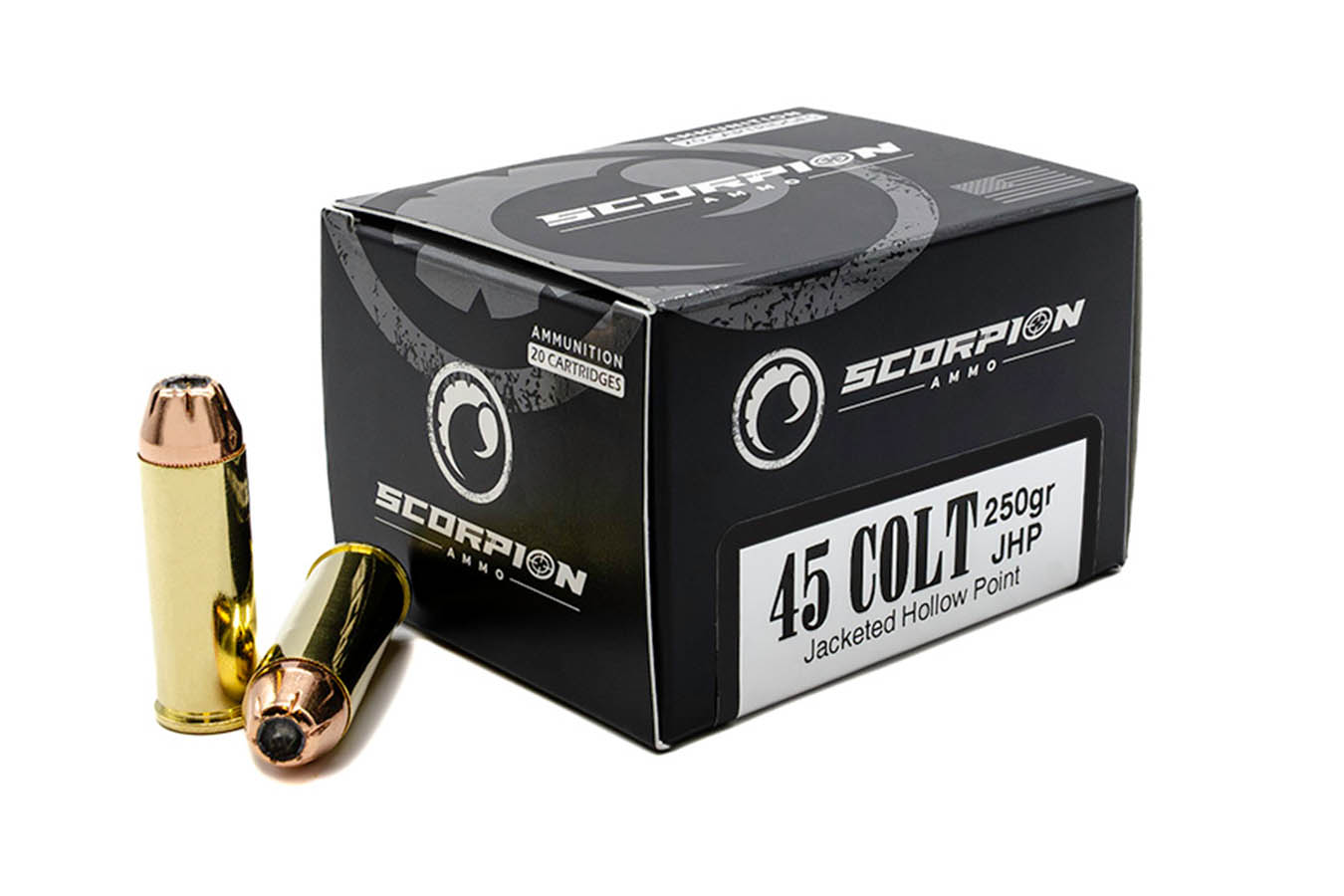Scorpion 45 Colt 250gr JHP Self-Defense 20/Box